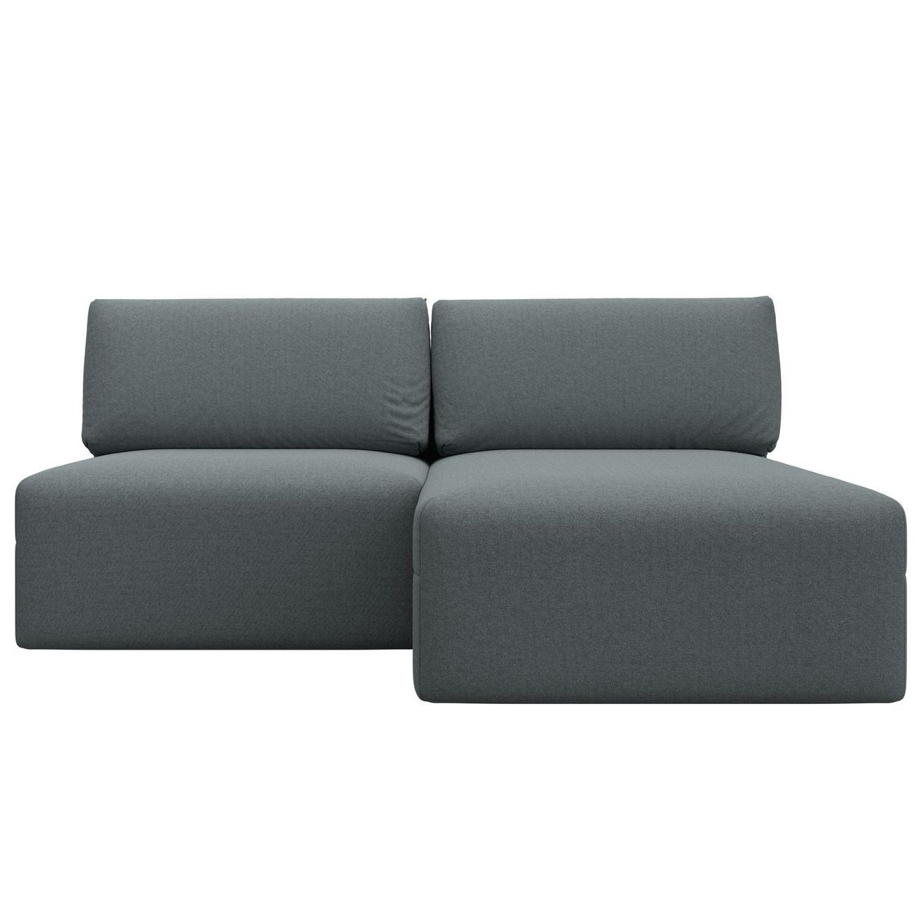 Диван Лига Диванов угловой Лига-060 НПБ, рогожка Амур 07 серый