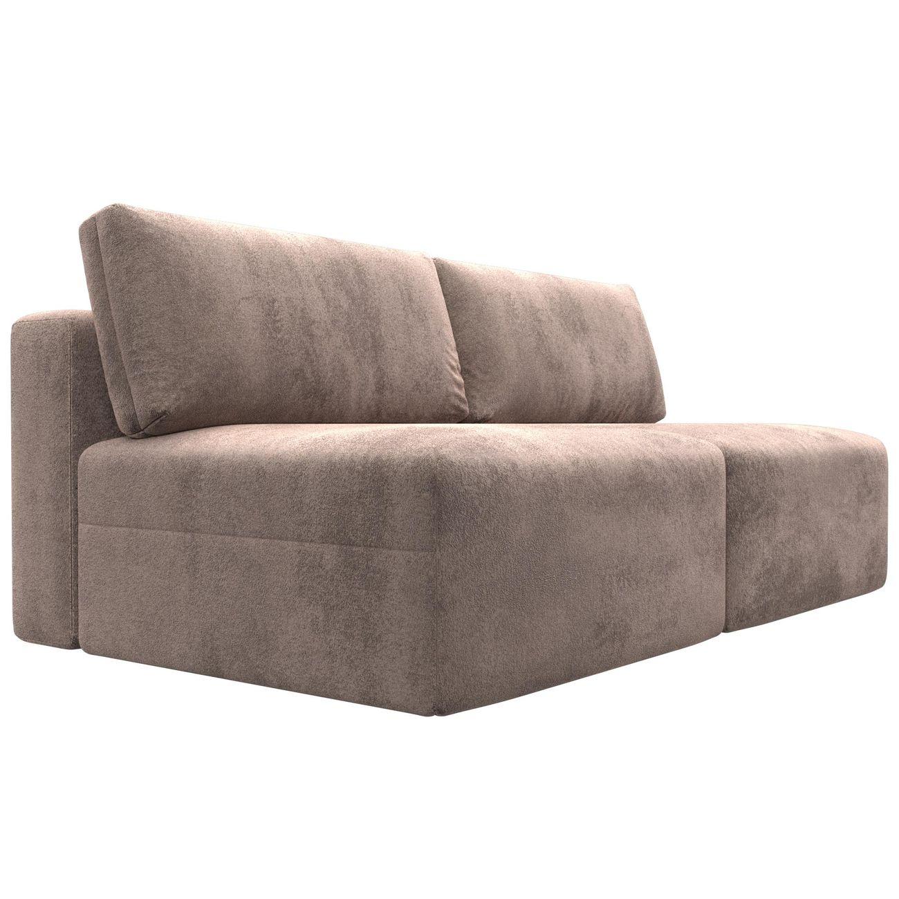 Диван Лига Диванов прямой Лига-060 НПБ, велюр TOWER 05 бежевый