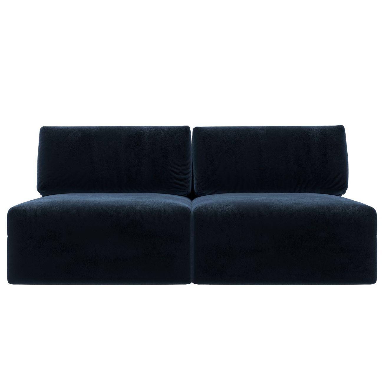 Диван Лига Диванов прямой Лига-060 НПБ, велюр TOWER 13 синий