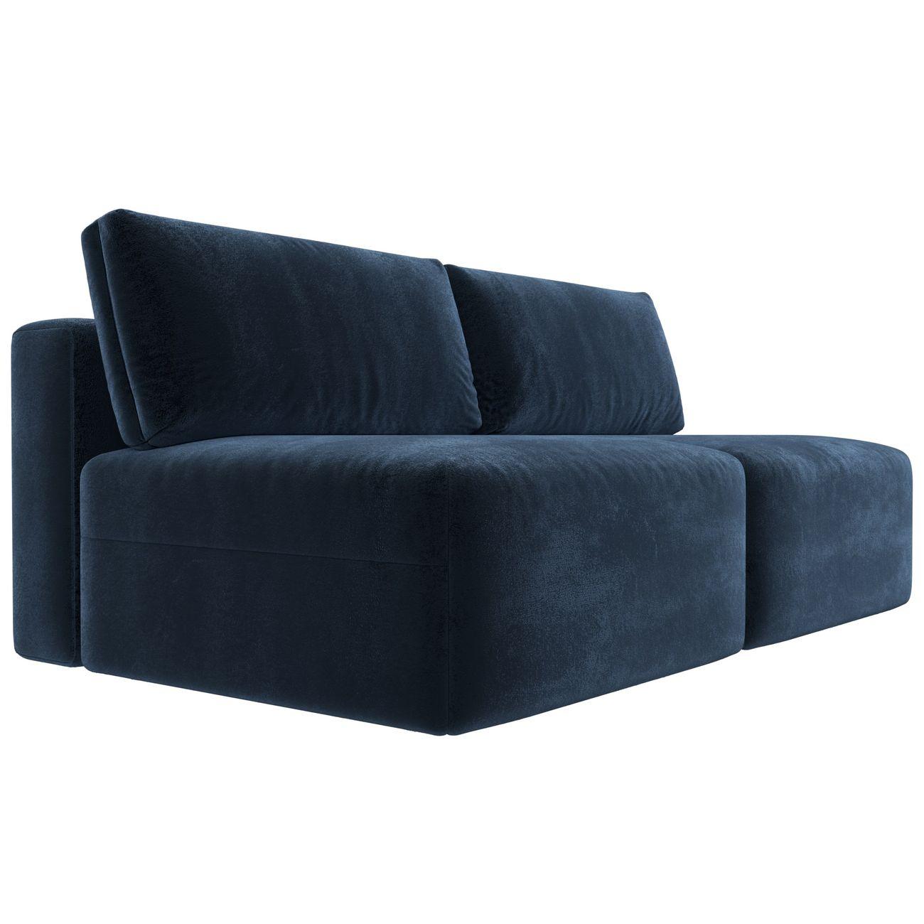 Диван Лига Диванов прямой Лига-060 НПБ, велюр TOWER 13 синий