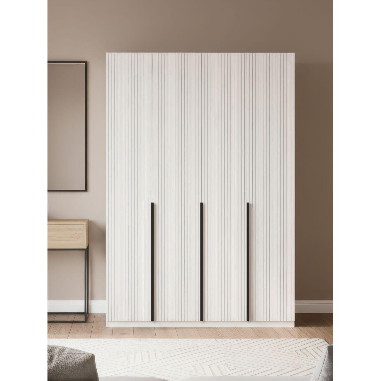 Шкаф Black Red White SZF4D МДФ персидский жемчуг