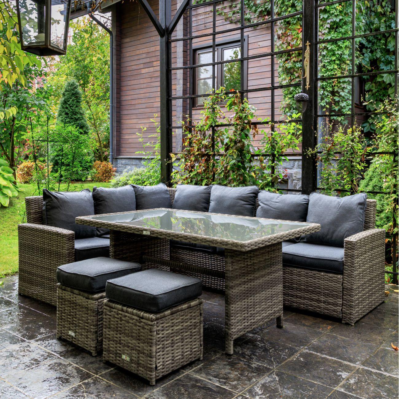 Комплект садовой мебели Royal Family ZORRO серый