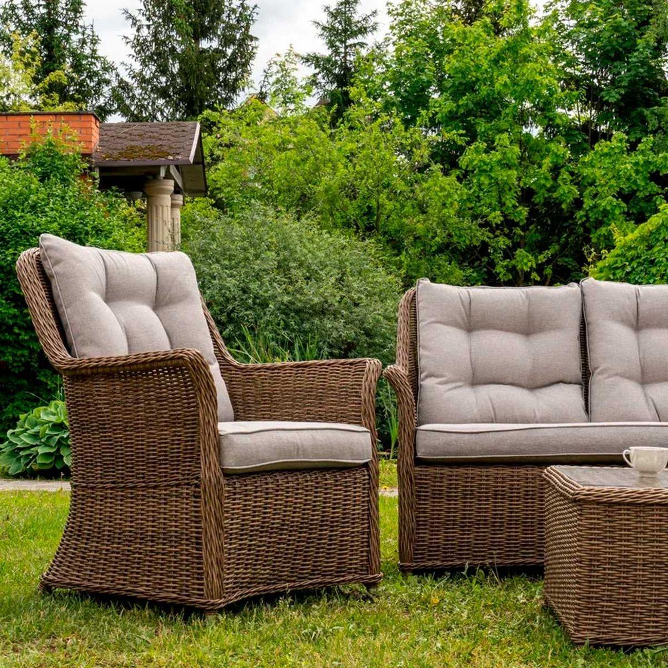 Комплект садовой мебели Royal Family VICTOR лаунж-зона коричневый