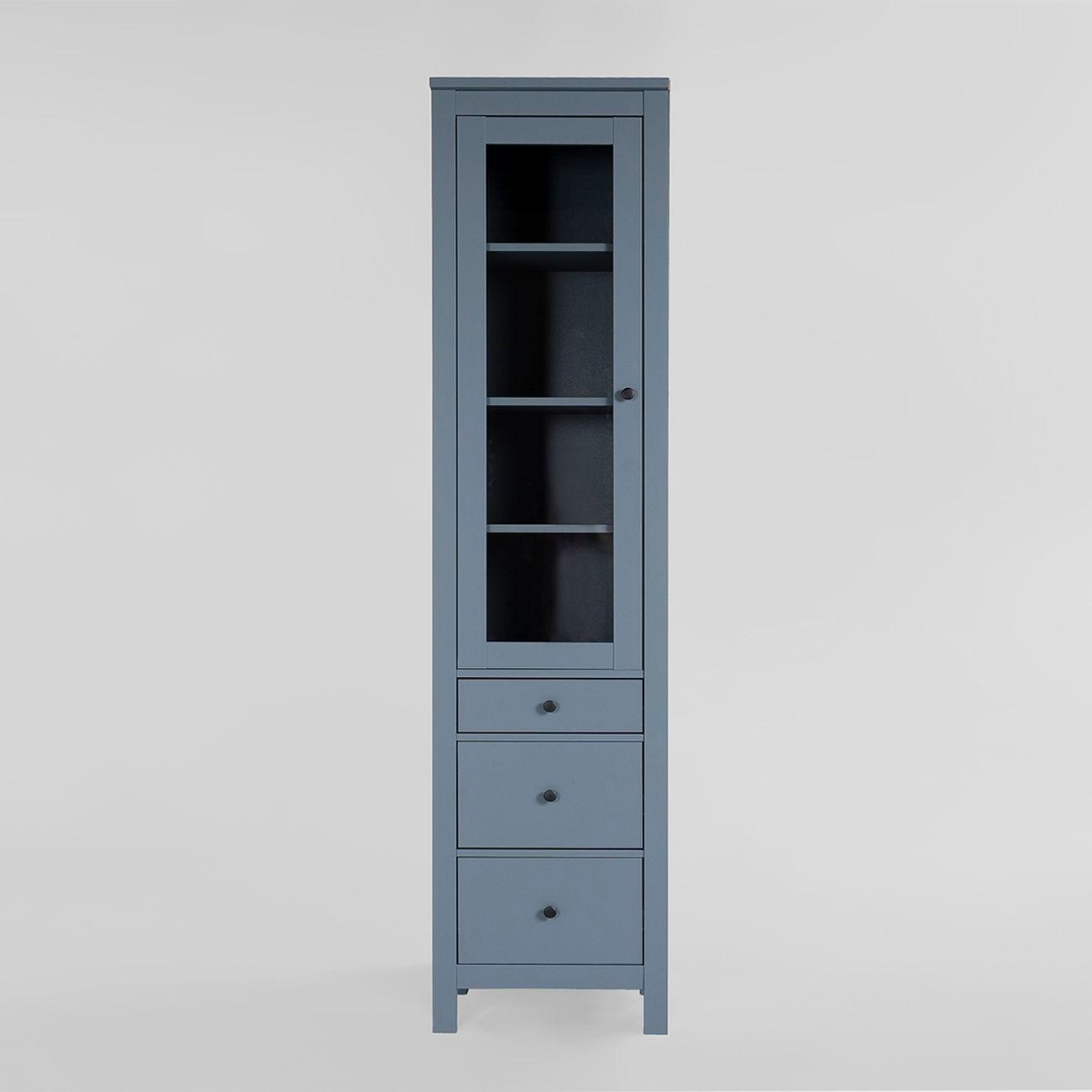 Шкаф Гуд Лакк 2.08.07.120.6 САГА 50 темно-бирюзовый