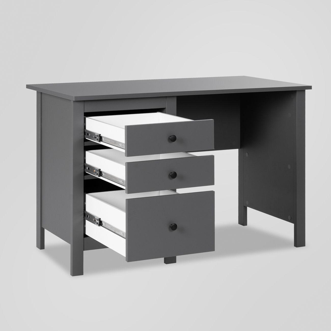 Стол письменный Гуд Лакк 2.08.06.160.4 САГА 120х56 серый