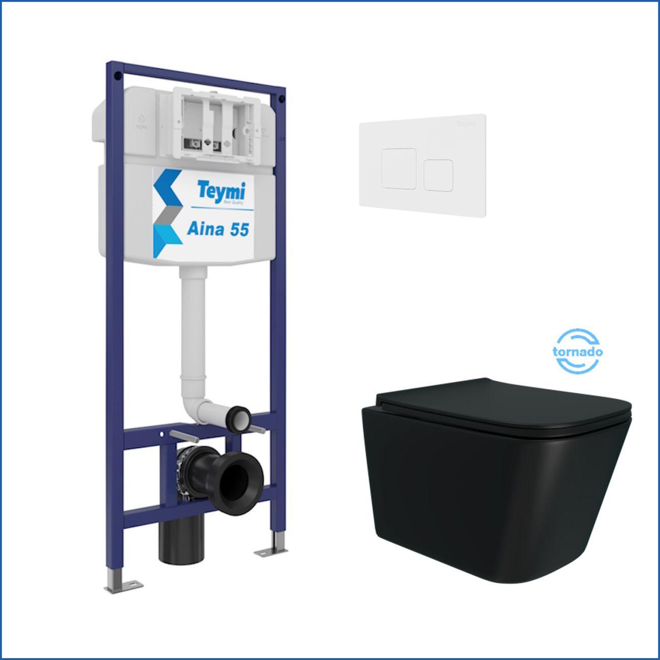 Комплекты для монтажа унитаза Teymi Helmi Vortex F16442