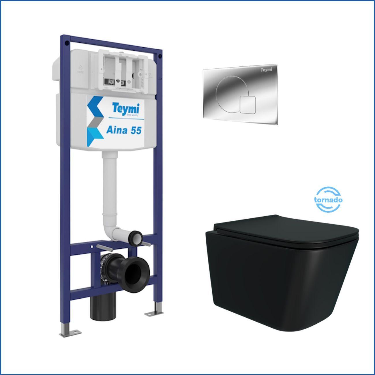 Комплекты для монтажа унитаза Teymi Helmi Vortex F16443