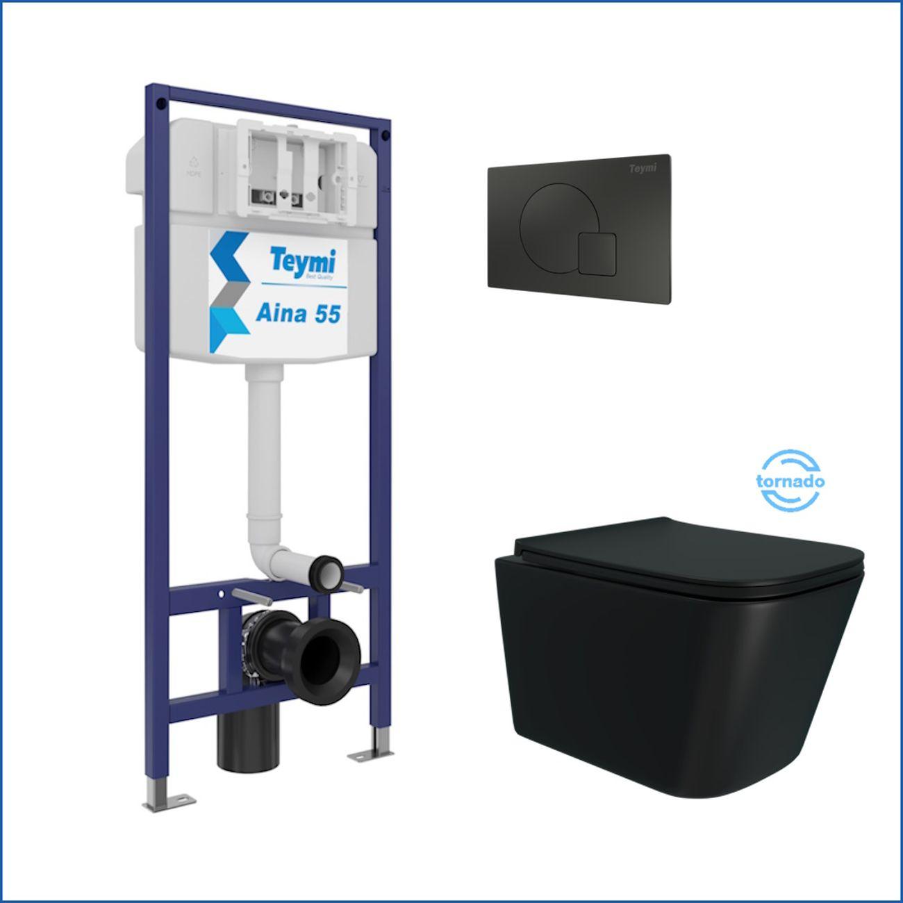 Комплекты для монтажа унитаза Teymi Helmi Vortex F16444