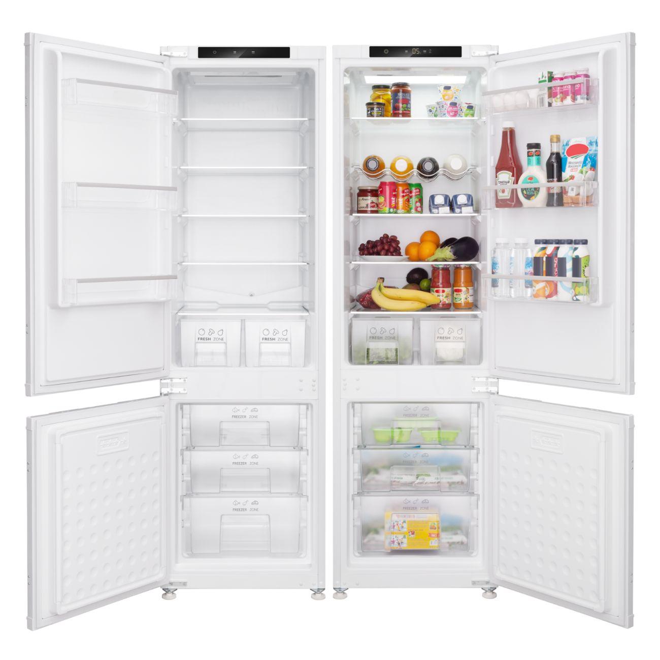 Встраиваемый холодильник MEFERI MS177 CROSS DOOR мощность