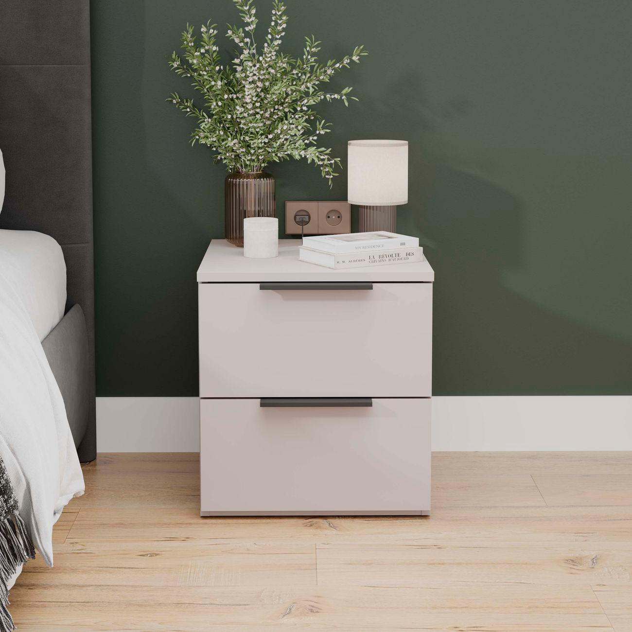 Тумба Трия Бостон Кашемир/Черная ручка Т1 286546