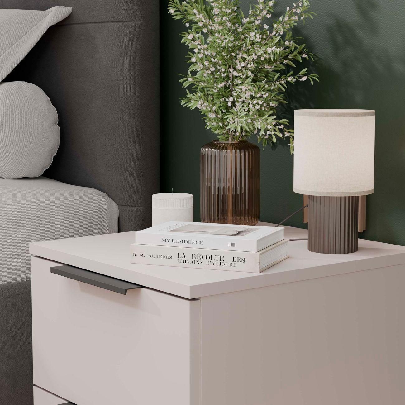 Тумба Трия Бостон Кашемир/Черная ручка Т1 286546