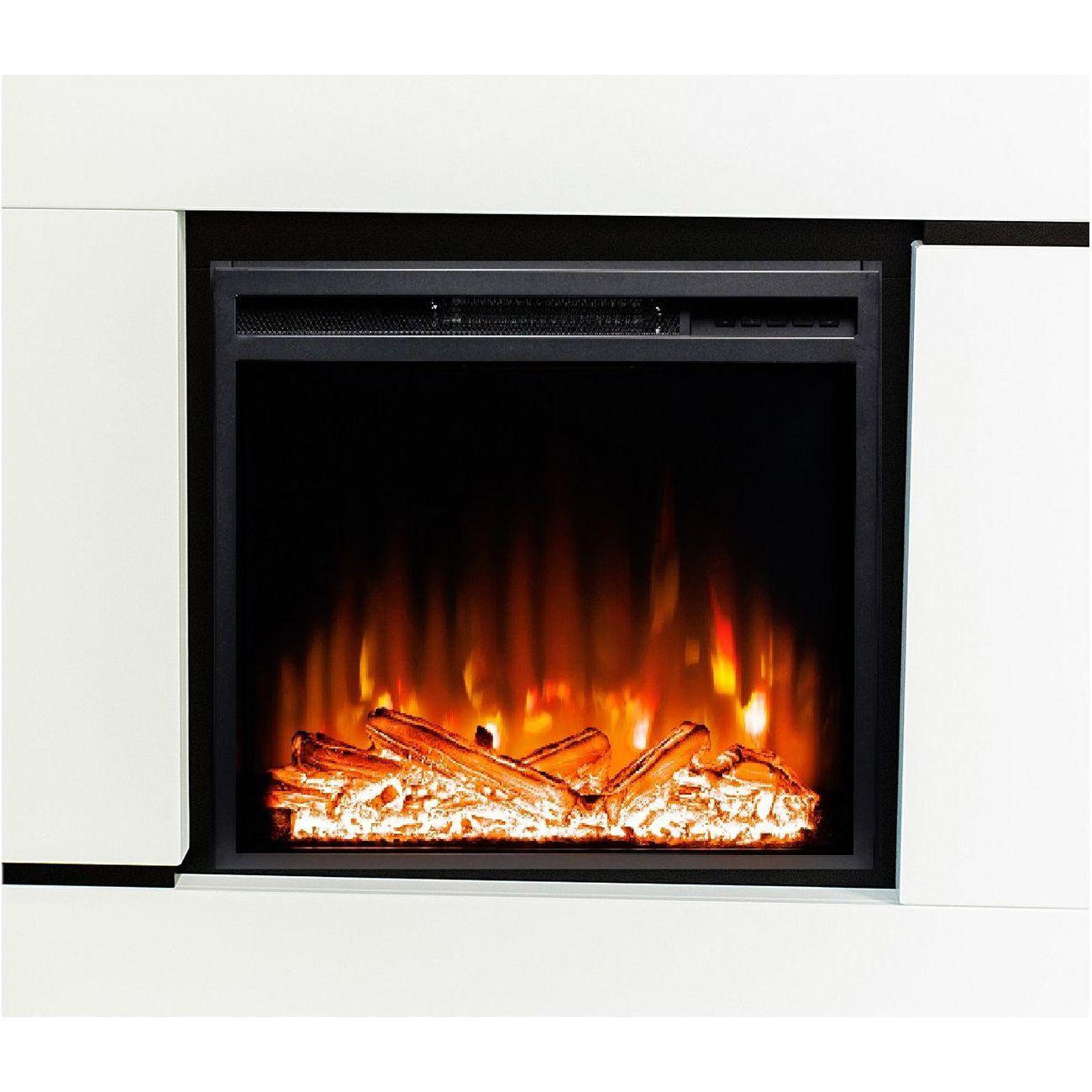 Электрокамин ELEKAM Lazio с очагом Pulsar 23 белый