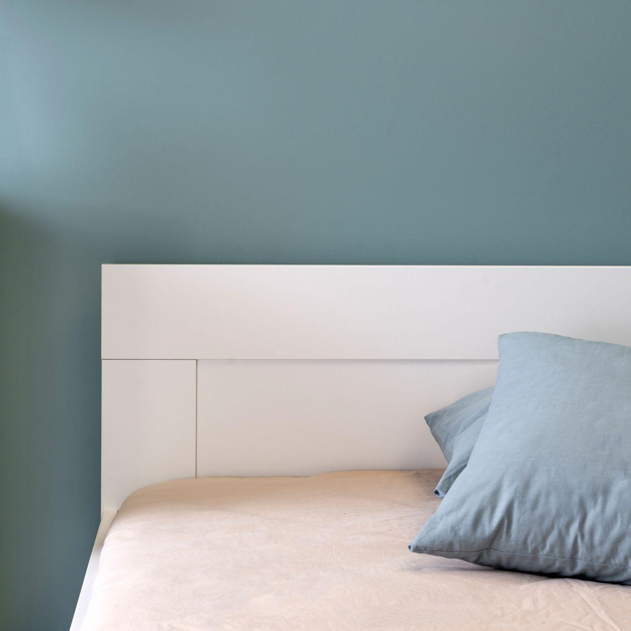 Кровать Гуд Лакк Сириус двойная 140х200 белый 2.02.04.600.1