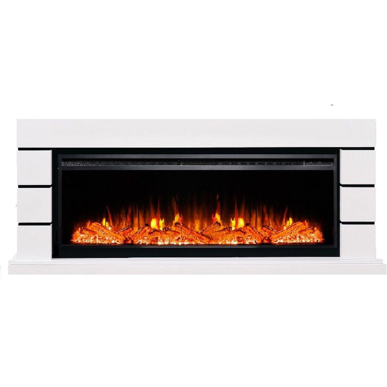 Электрокамин ELEKAM Caskade с очагом Pulsar 60 белый