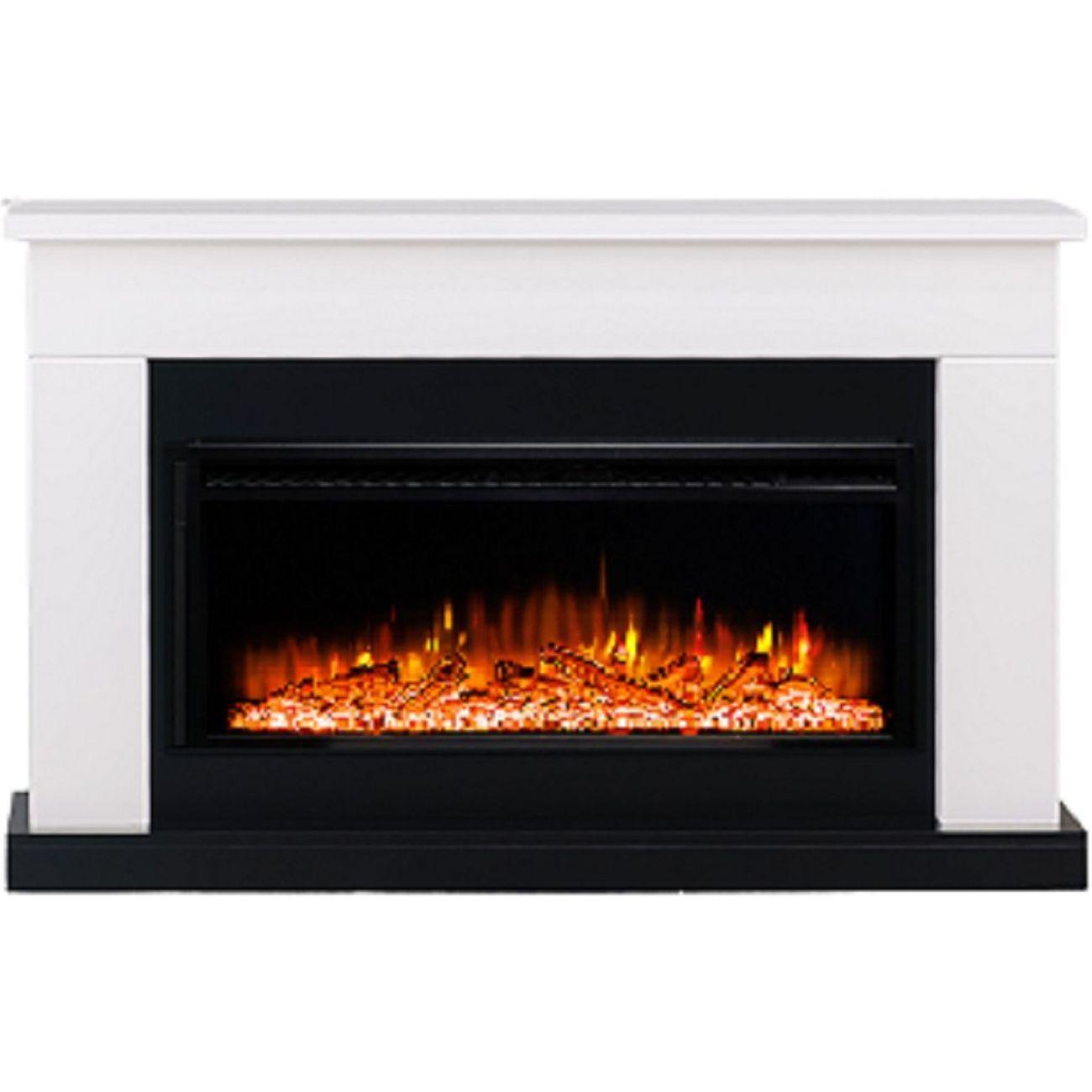 Электрокамин ELEKAM Bolton Pulsar 38 белый с черным