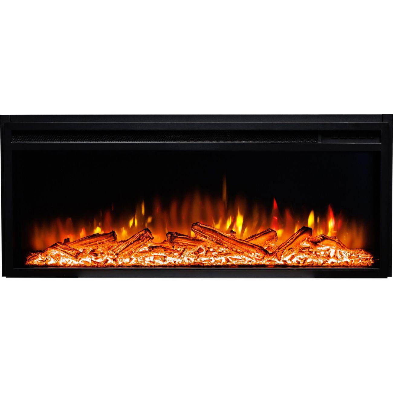 Электрокамин ELEKAM Delta с очагом Pulsar 38 белый (разборный)