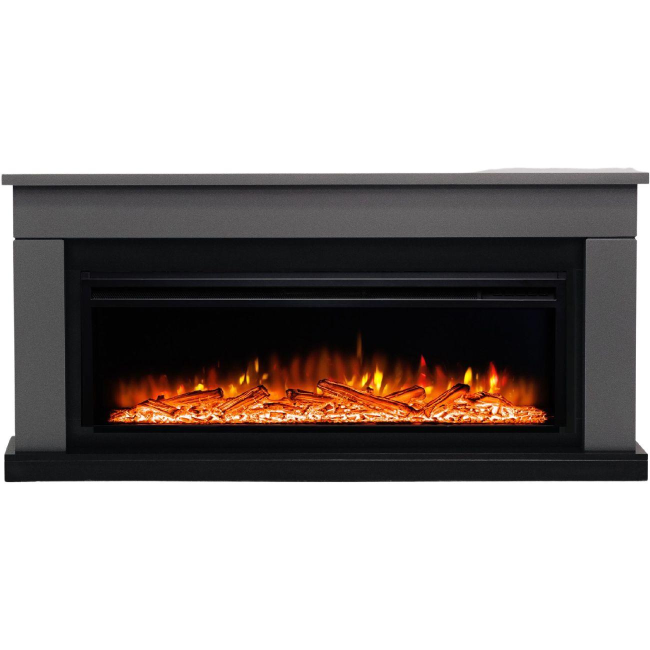 Электрокамин ELEKAM Bolton с очагом Pulsar 38 графит грей (разборный)