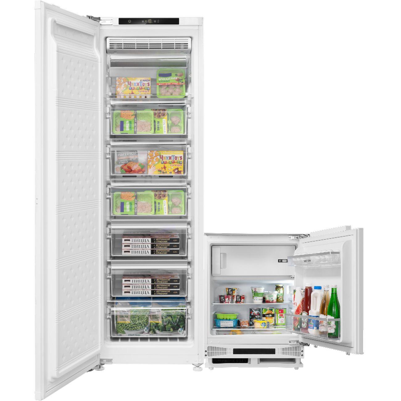 Комплект Встраиваемый холод.+Встр.морозильник MEFERI MS71 SIDE BY SIDE COMFORT