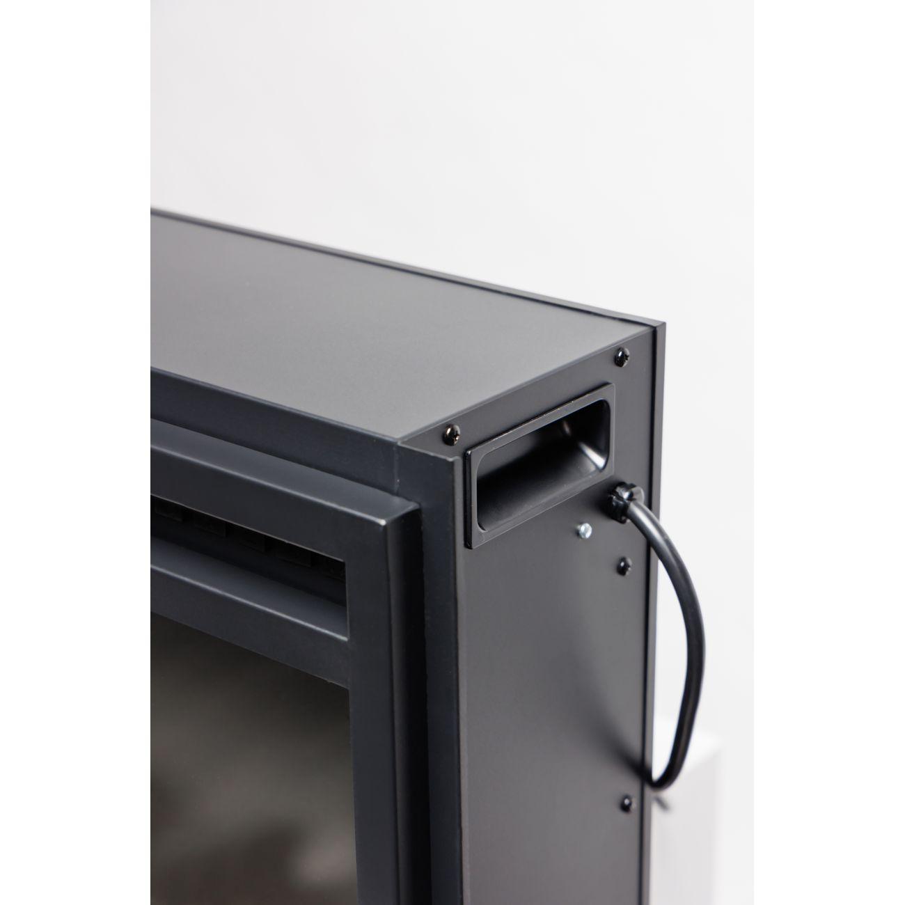 Электрокамин ELEKAM Delta с очагом Pulsar 60 графит с черным