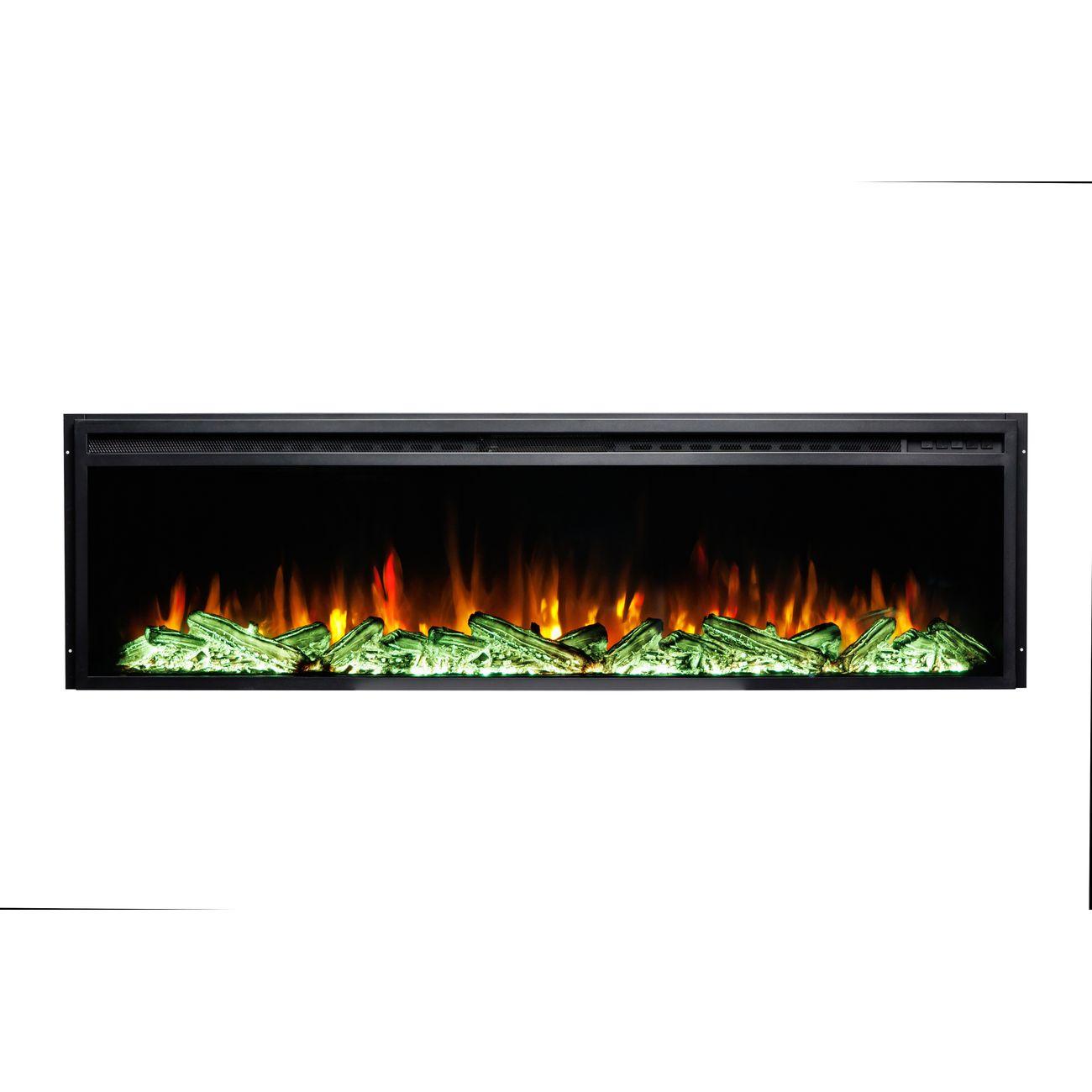 Электрокамин ELEKAM Filato с очагом Pulsar 60 графит серый с черным