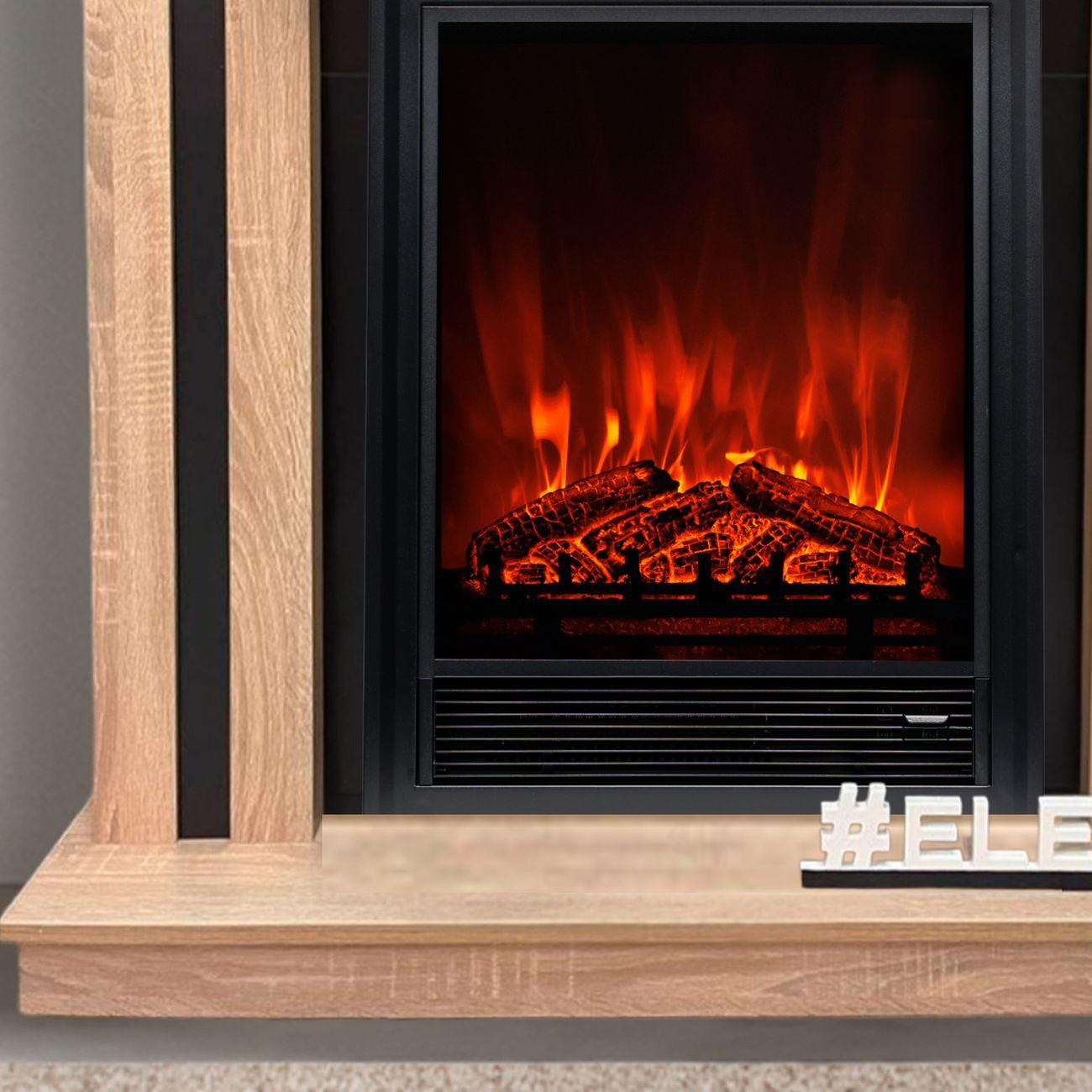 Электрокамин ELEKAM Neo с очагом Pulsar 23G дуб сонома