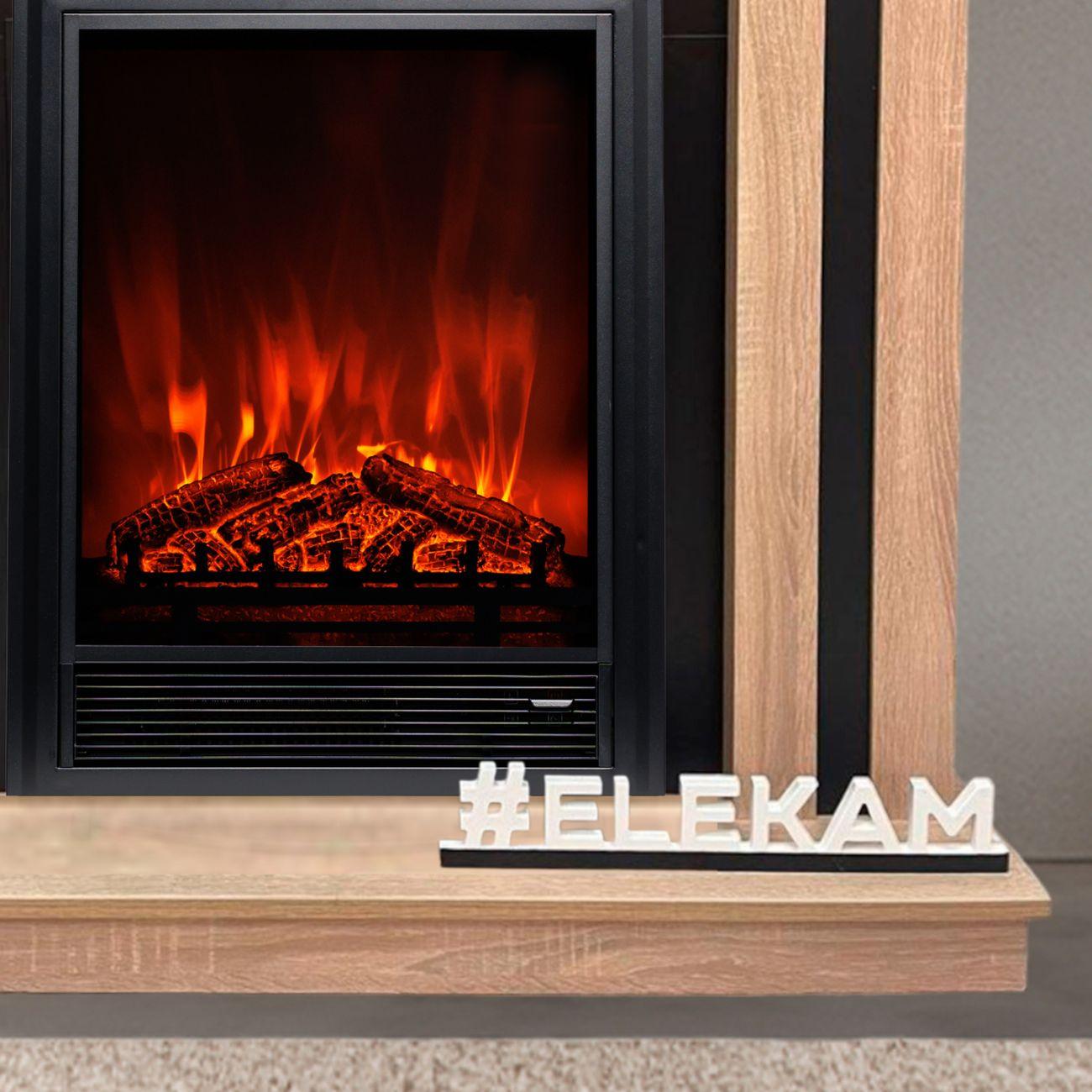 Электрокамин ELEKAM Neo с очагом Pulsar 23G дуб сонома