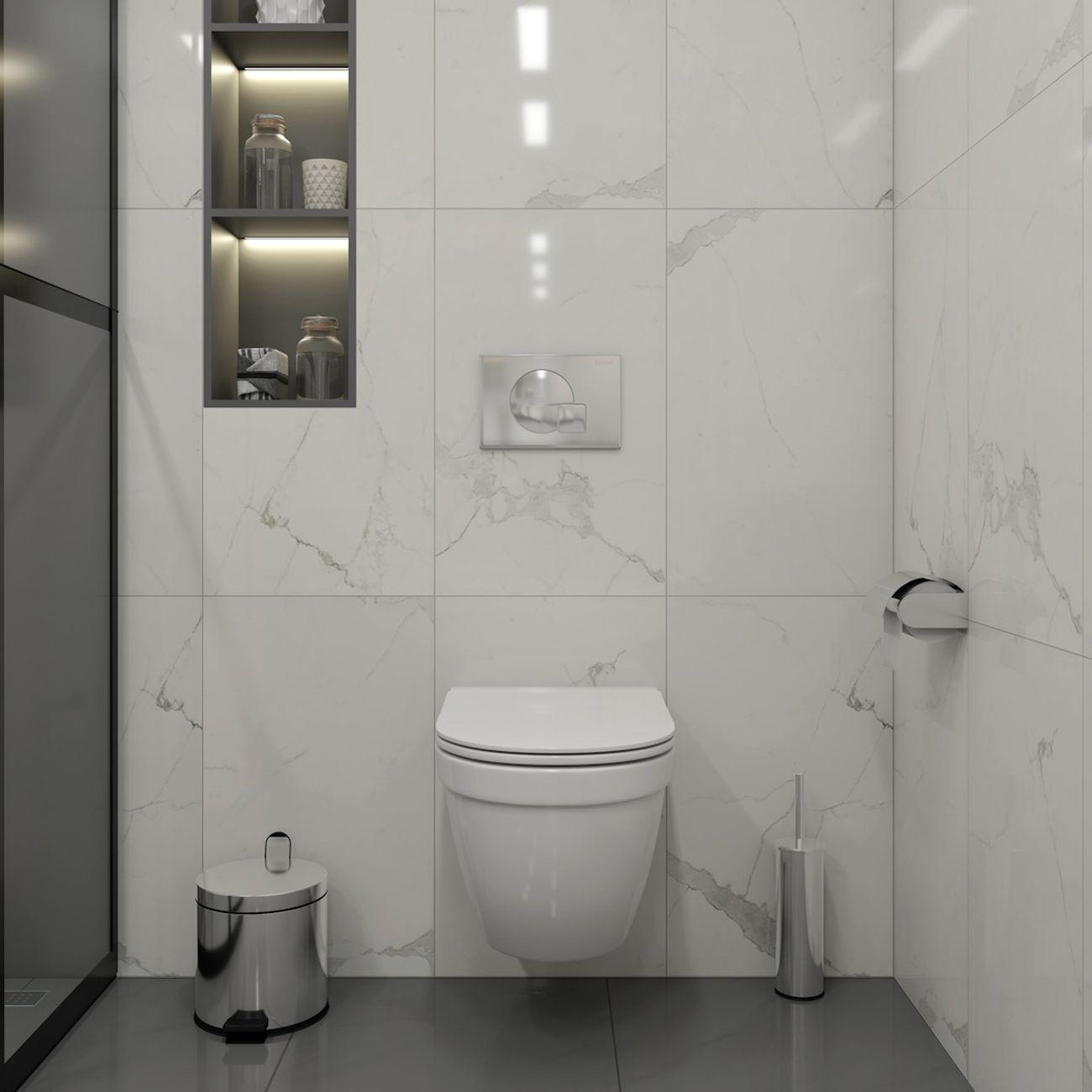 Комплекты для монтажа унитаза Teymi Vitra Pro кнопка хром F16709