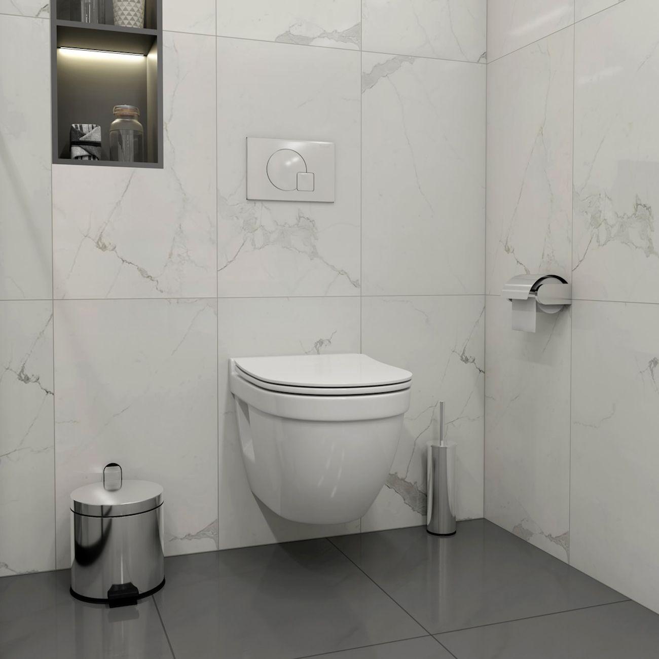 Комплекты для монтажа унитаза Teymi Vitra Pro кнопка хром F16709