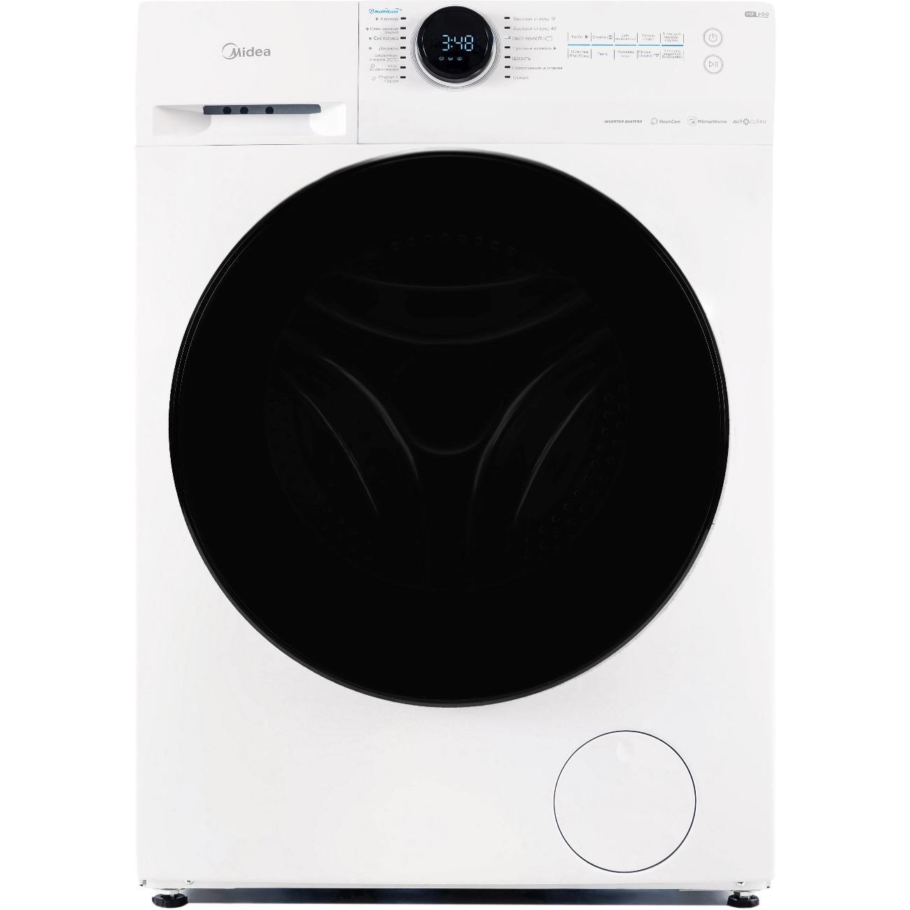 Стиральная машина MIDEA MF200W120WBS/W-RU фото