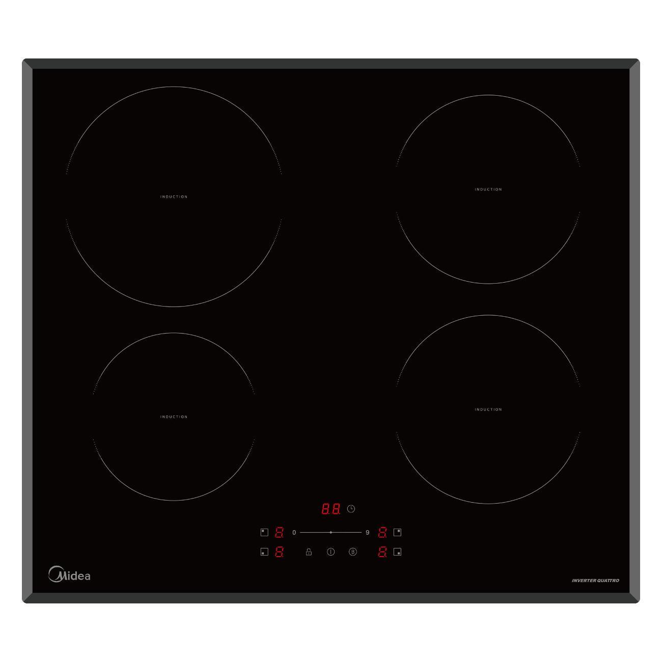 Встраиваемая индукционная панель независимая Midea MIH64701F