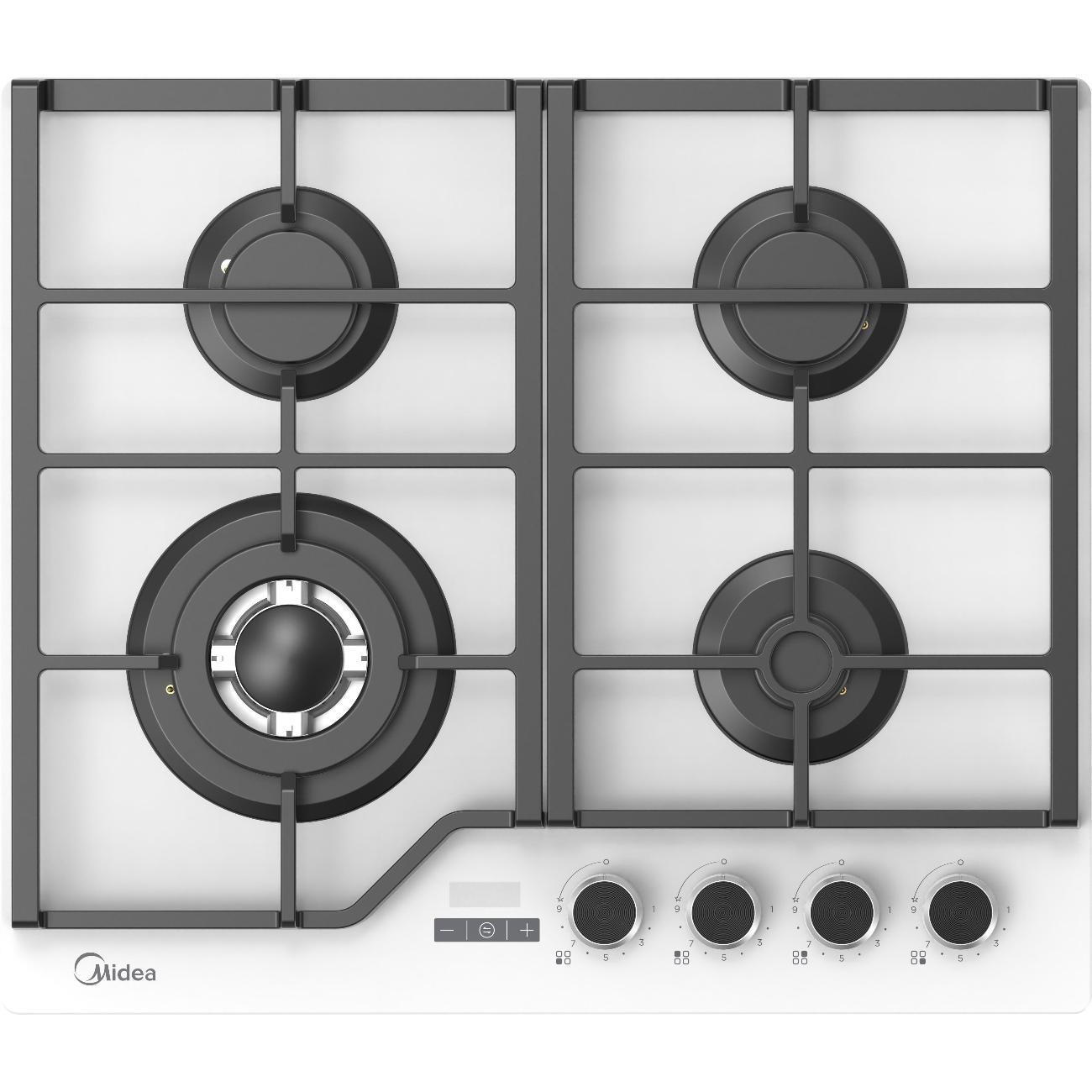 Встраиваемая газовая панель независимая Midea MG699TTGW