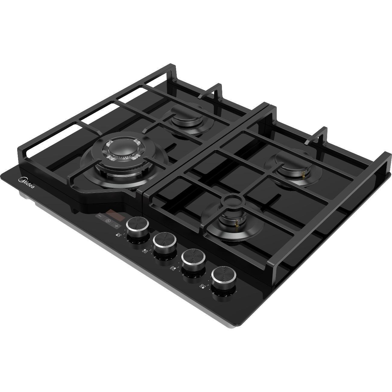 Встраиваемая газовая панель независимая Midea MG699TTGB