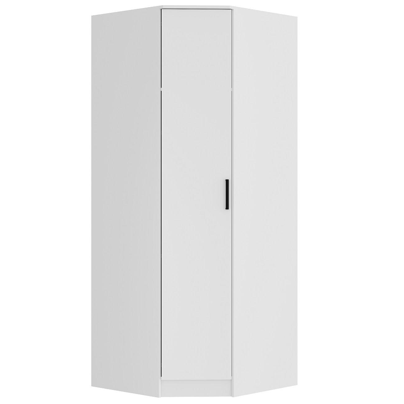 Шкаф БТС МЕБЕЛЬ угловой Фьюжн ШКУ-04 белый