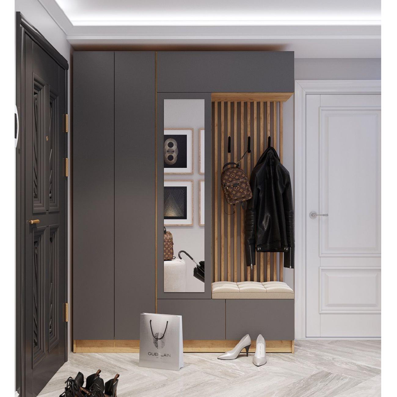 Шкаф ТЭКС мебель Руэлла, графит фото