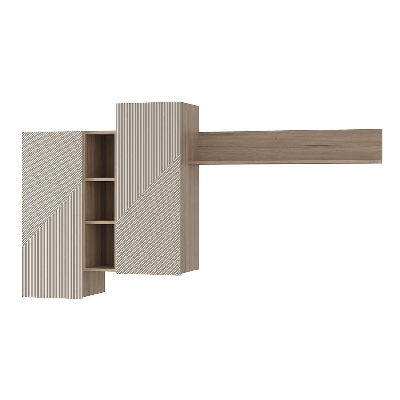 Шкаф БТС МЕБЕЛЬ навесной с полками Эмилия ГМ-12