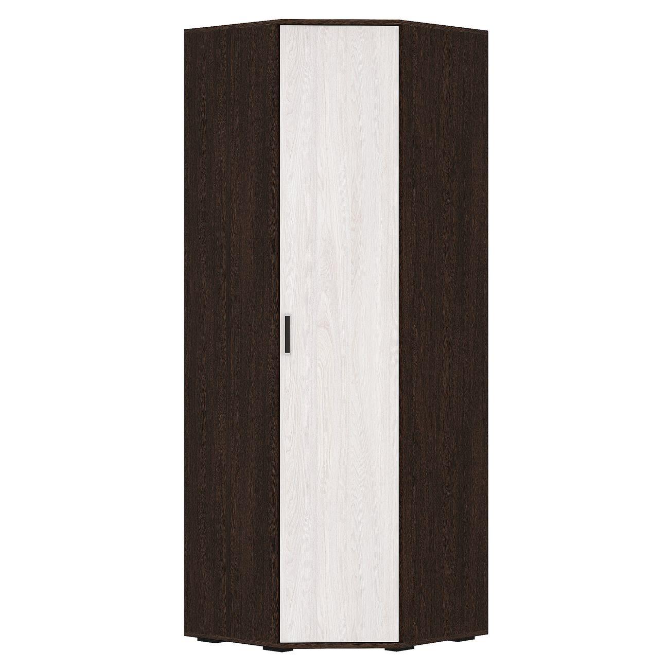 Шкаф БТС МЕБЕЛЬ угловой Белла, венге/ясень белый