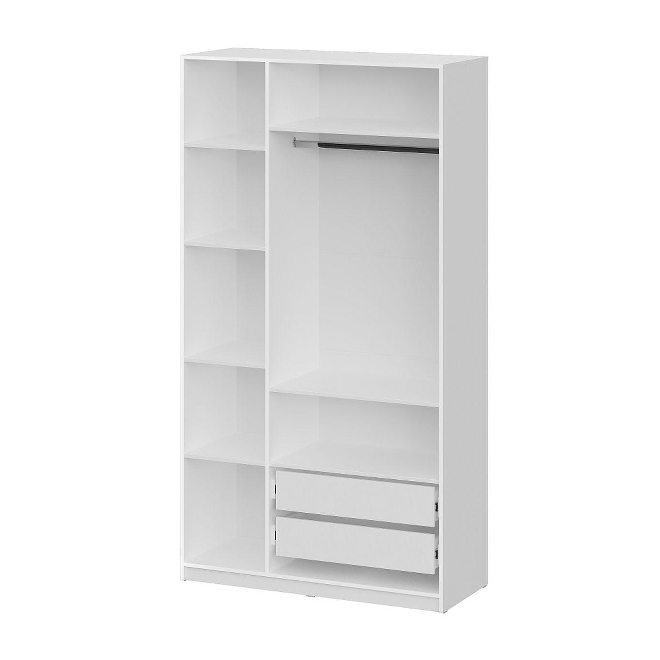 Шкаф Арника мебель с наполнением (7 полок+2 ящика+штанга) ШК 5 (1200)