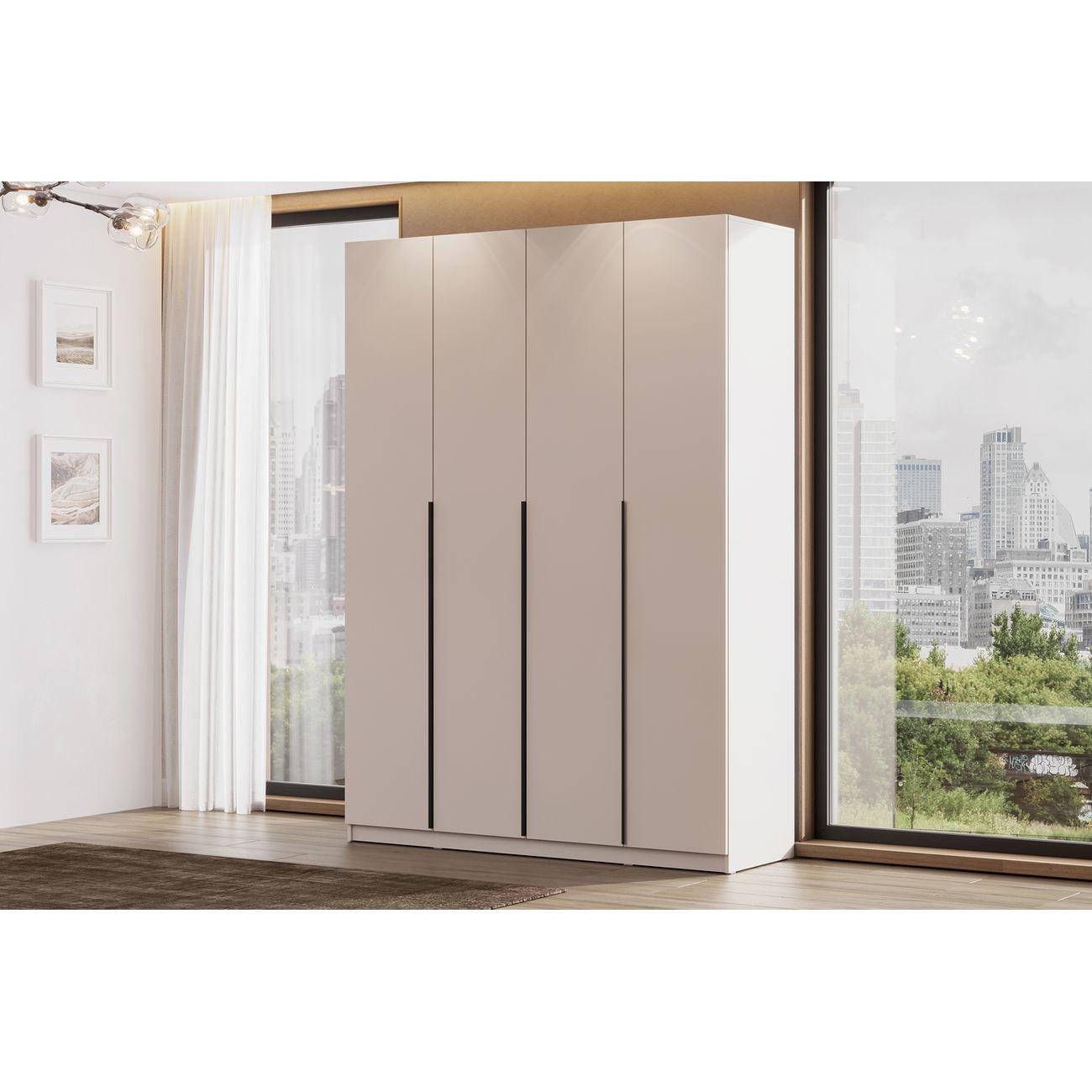 Шкаф Арника мебель распашной (9 полок + штанга) ШК 5 (1600), меланж