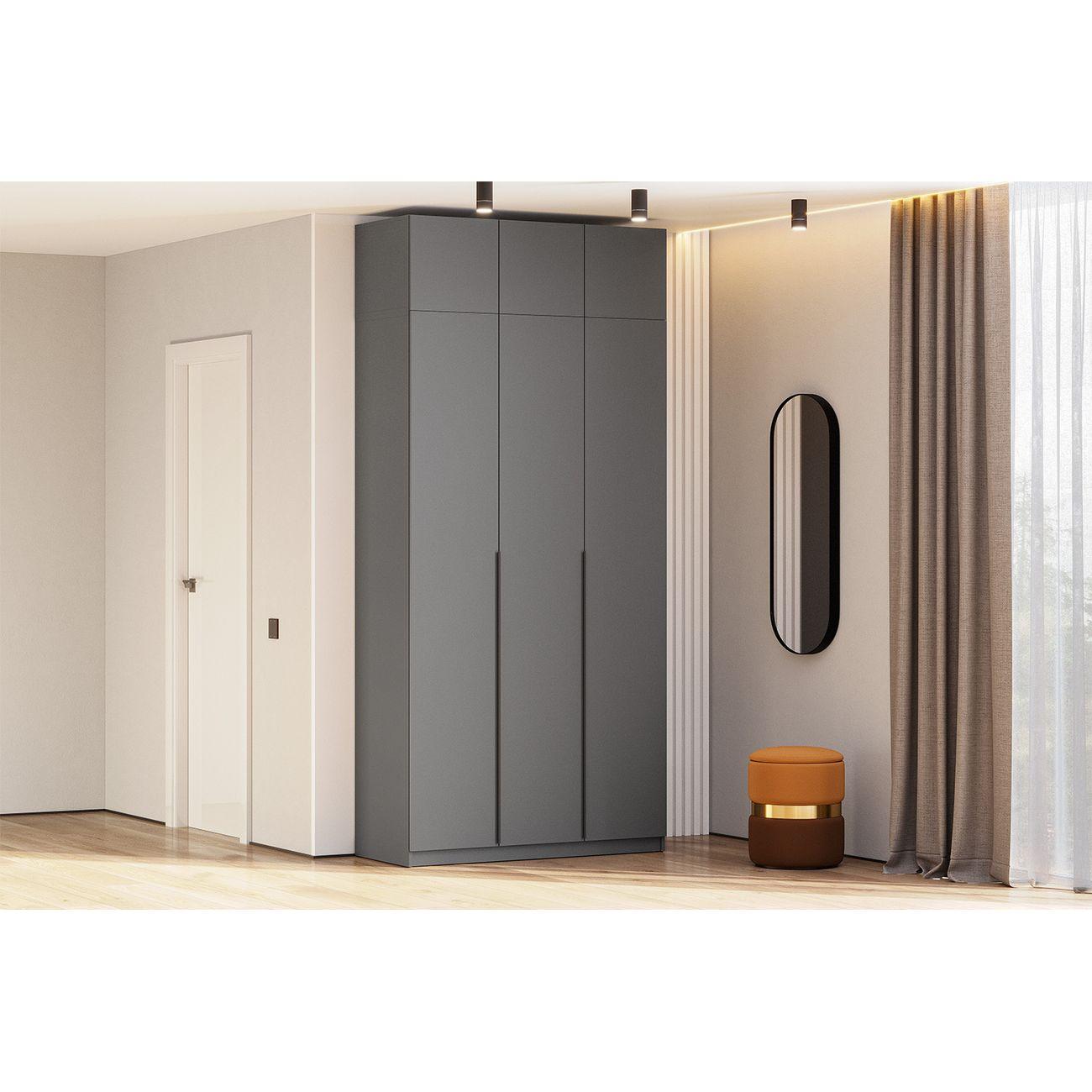 Шкаф Арника мебель с антресолью и наполнением (5 полок+штанга) ШК 5 (