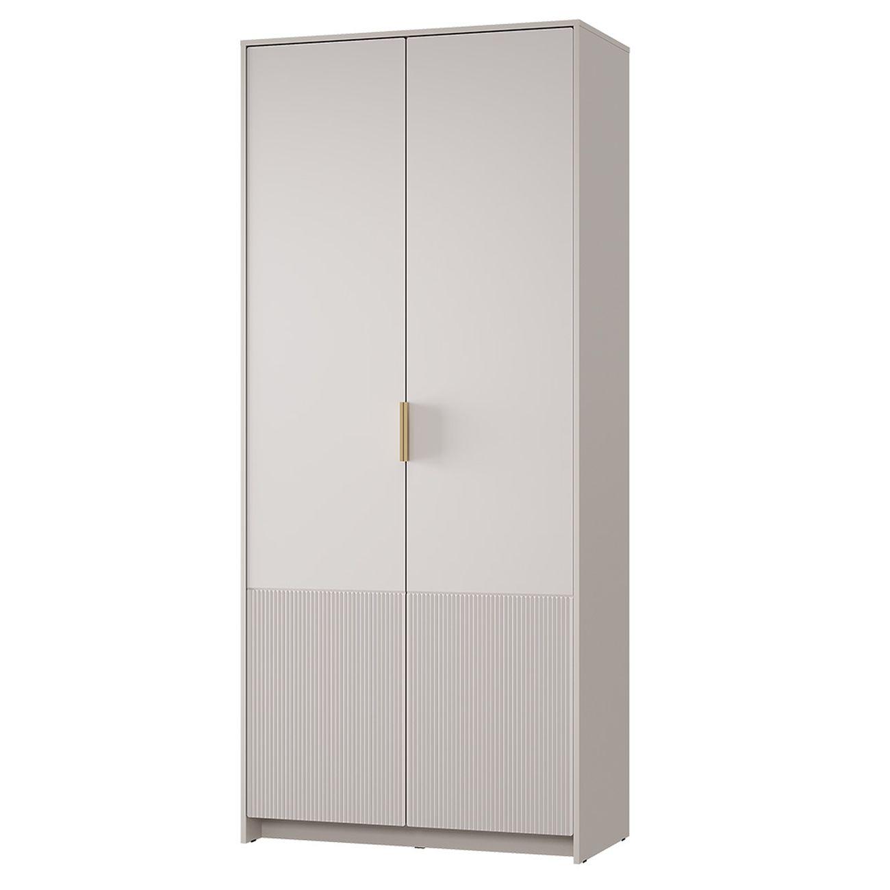 Шкаф БТС МЕБЕЛЬ двухстворчатый Пандора ШК-04, кашемир, айриш