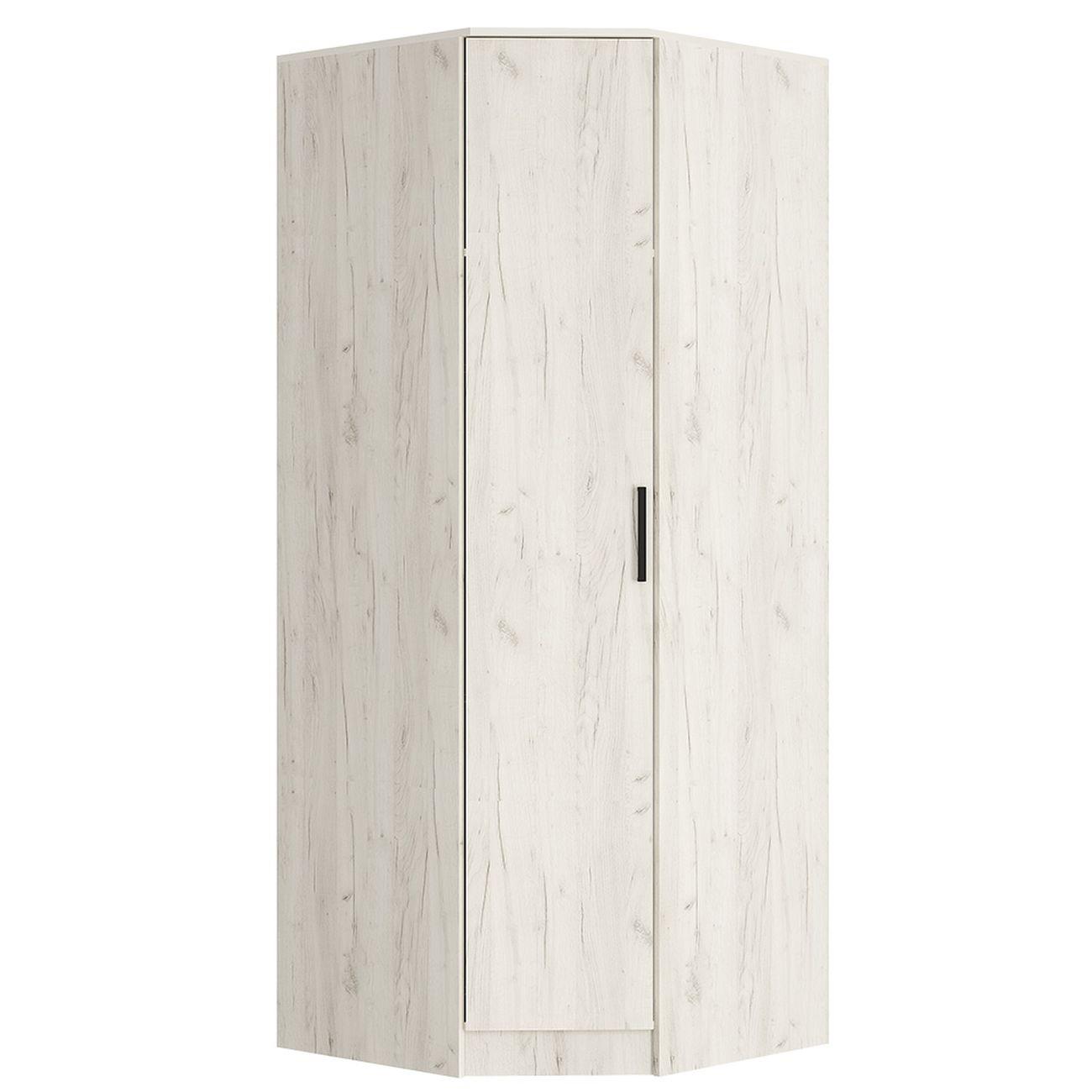 Шкаф БТС МЕБЕЛЬ угловой Фиеста, дуб крафт белый