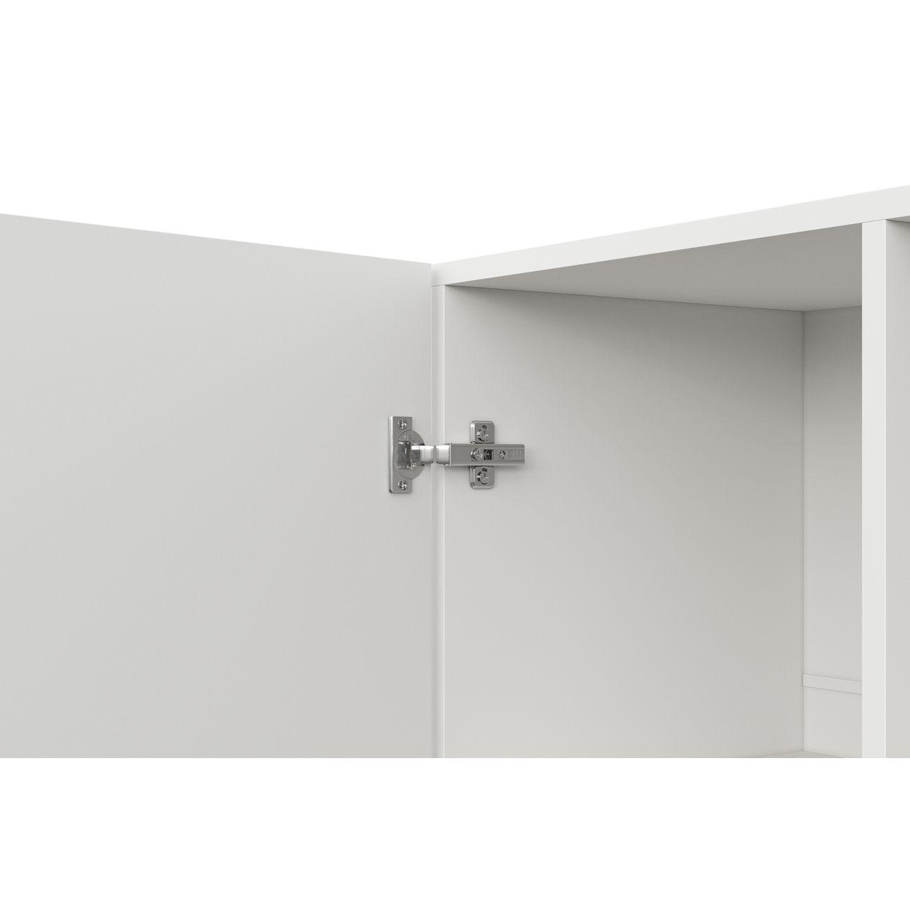 Шкаф Арника мебель трехстворчатый Бали, белый