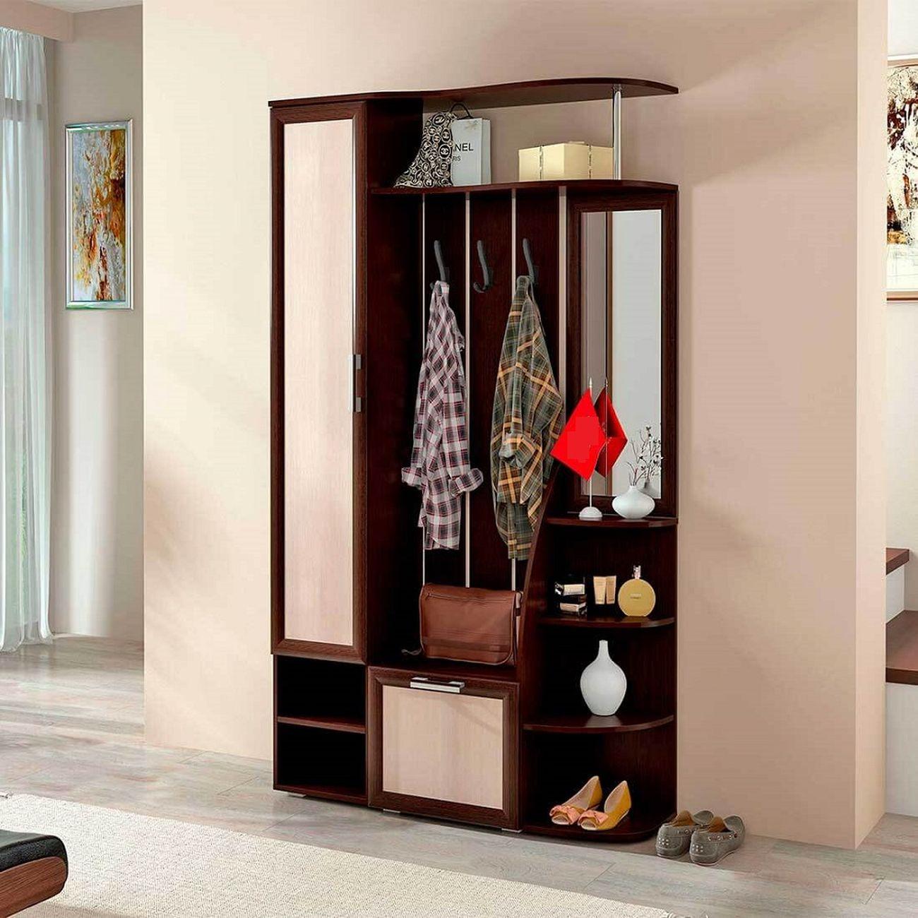 Шкаф БТС МЕБЕЛЬ Ксения-2 венге/лоредо фото