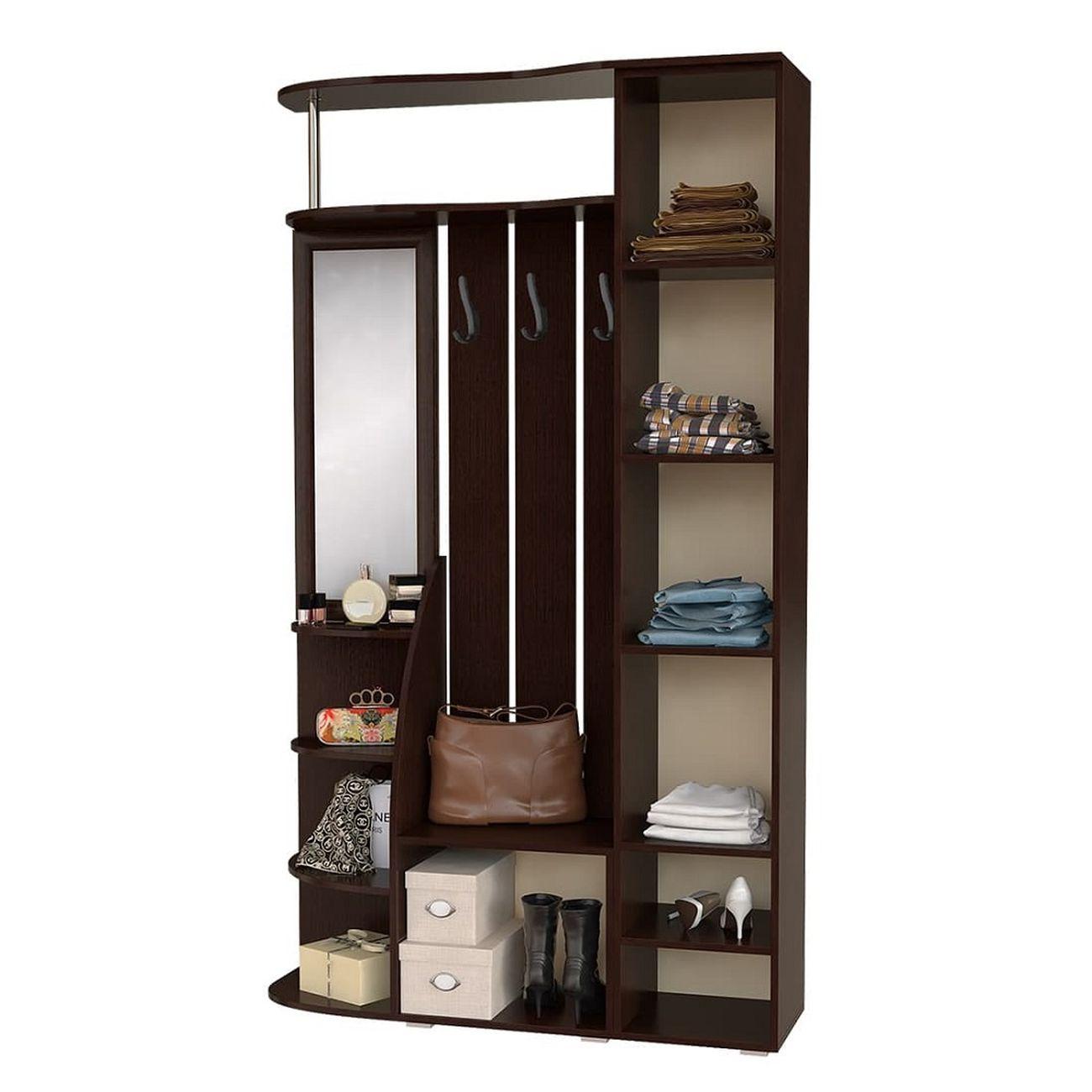 Шкаф БТС МЕБЕЛЬ Ксения-2 венге/лоредо