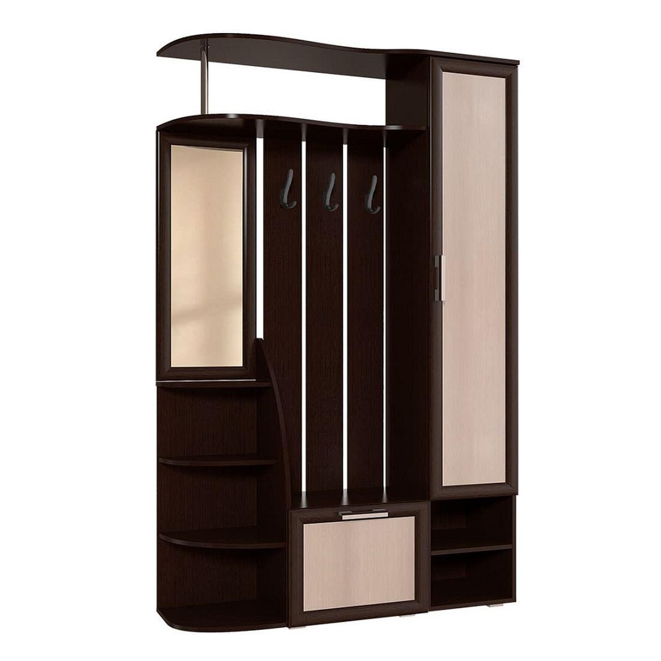 Шкаф БТС МЕБЕЛЬ Ксения-2 венге/лоредо