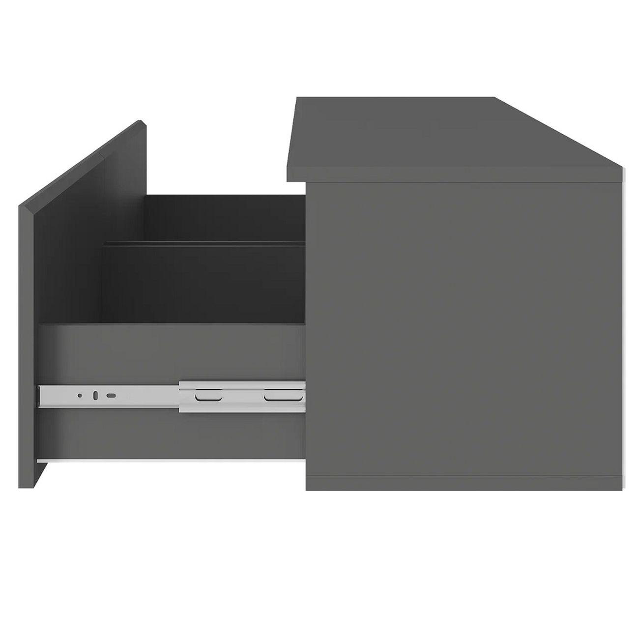 Шкаф БТС МЕБЕЛЬ Симпл ПР-04, графит