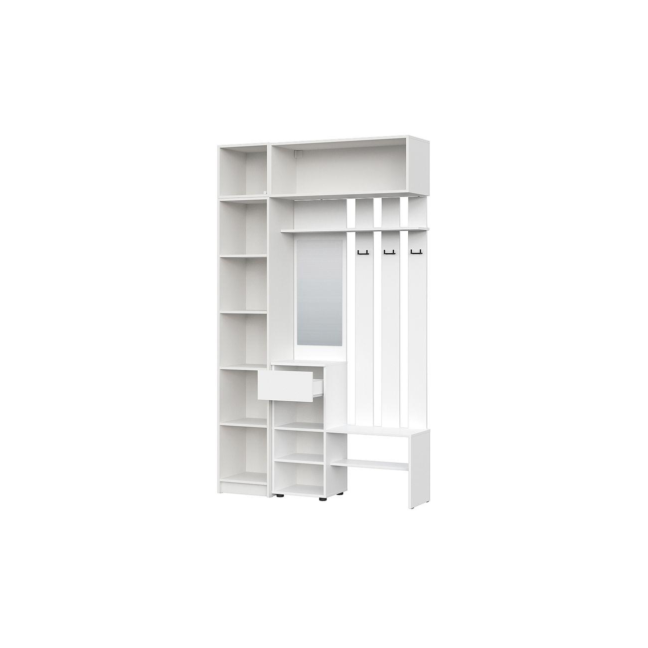 Шкаф Арника мебель Бали, белый. Комплект 14 белый