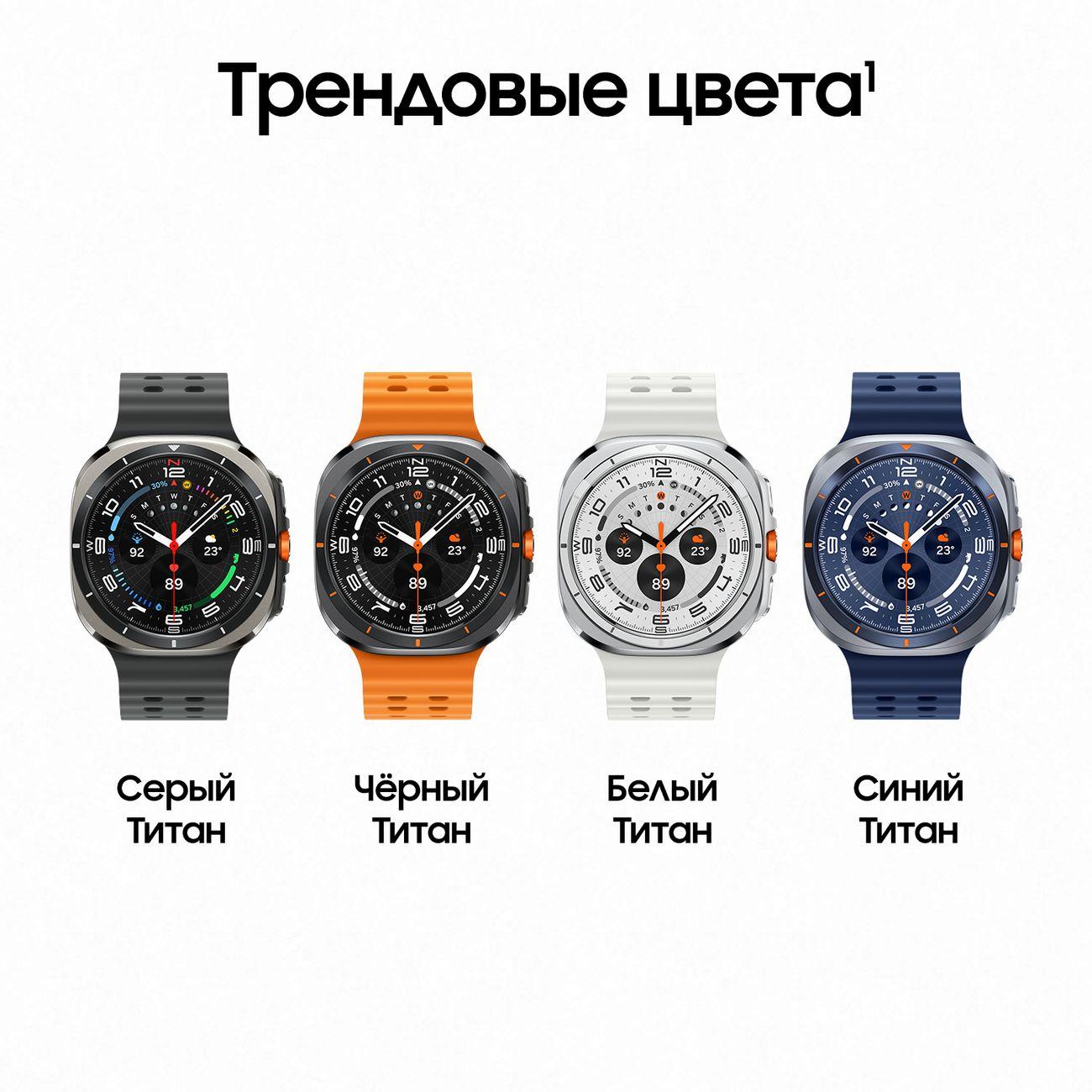Смарт-часы Samsung Galaxy Watch Ultra 2025 47mm LTE синие