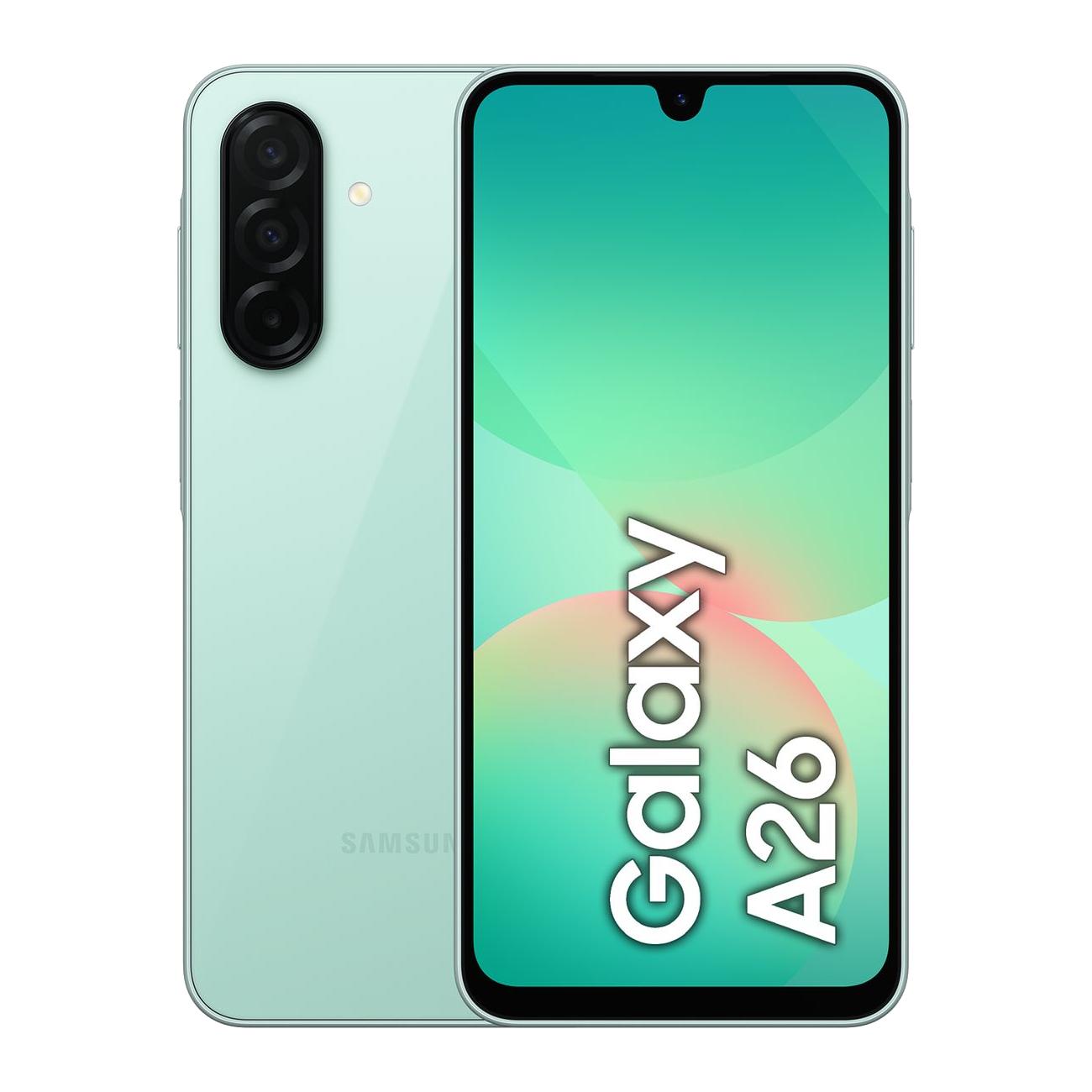 Смартфон SAMSUNG Galaxy A26 5G 6/128GB мятный фото