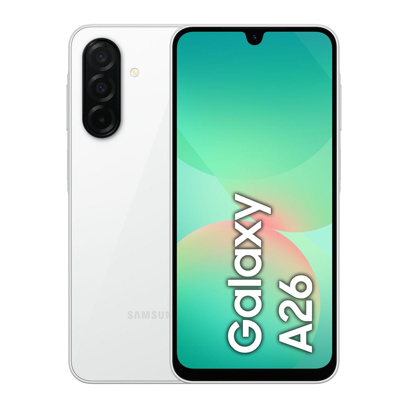 Смартфон SAMSUNG Galaxy A26 5G 6/128GB белый